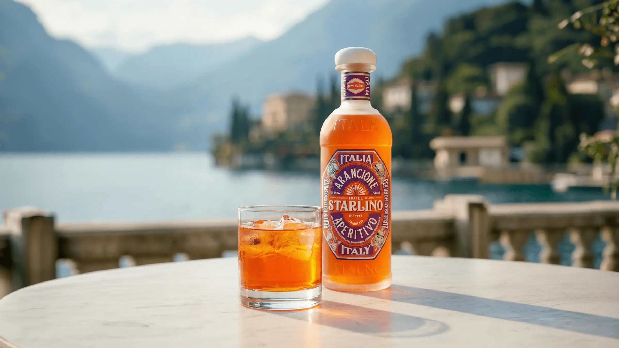 Starlino Arancione on the Rocks