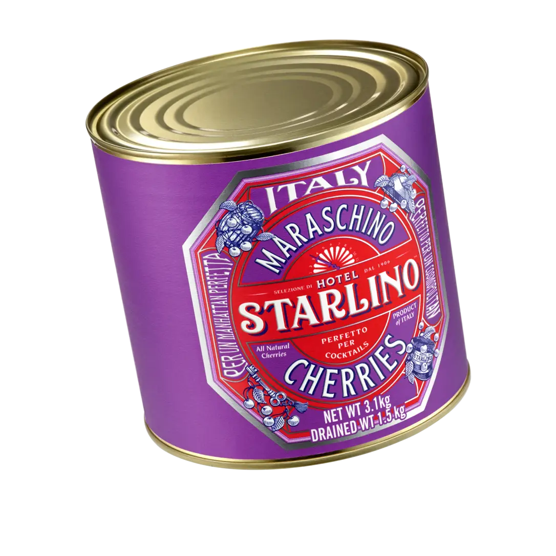 Italian Maraschino Cherries | 3 Kg Tin | Cocktail Cherries (Case)